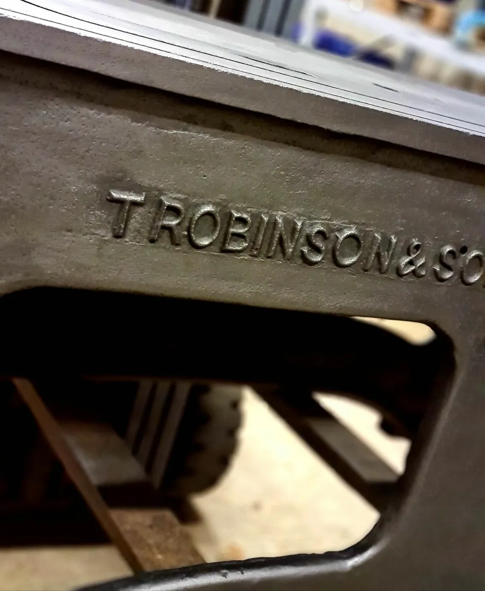 Antique Cast Iron Saw Table - Image 2