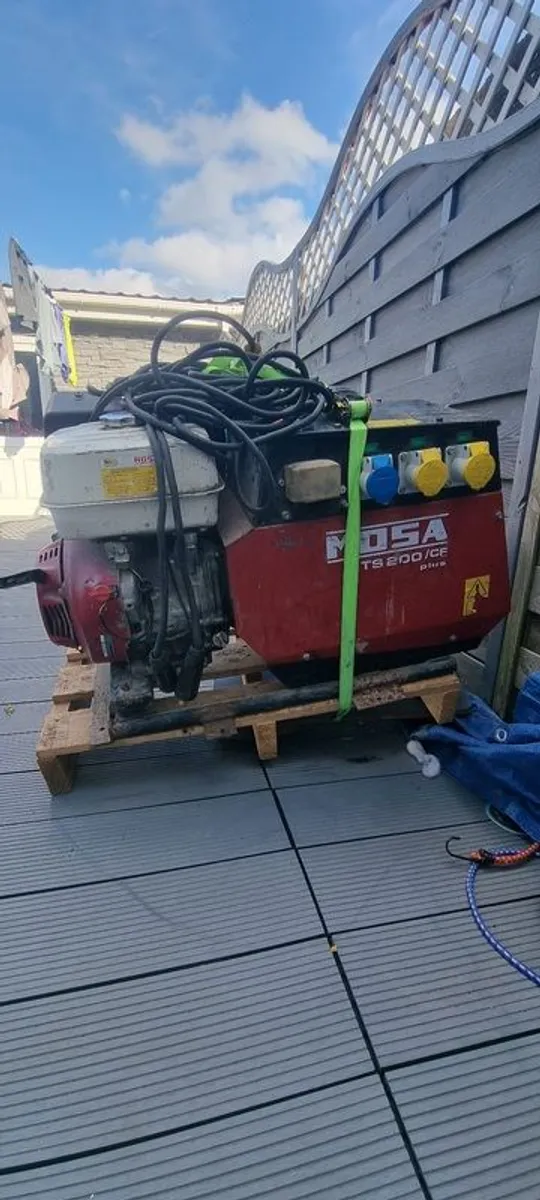 Mosa TS200 generator welder Petrol - Image 1