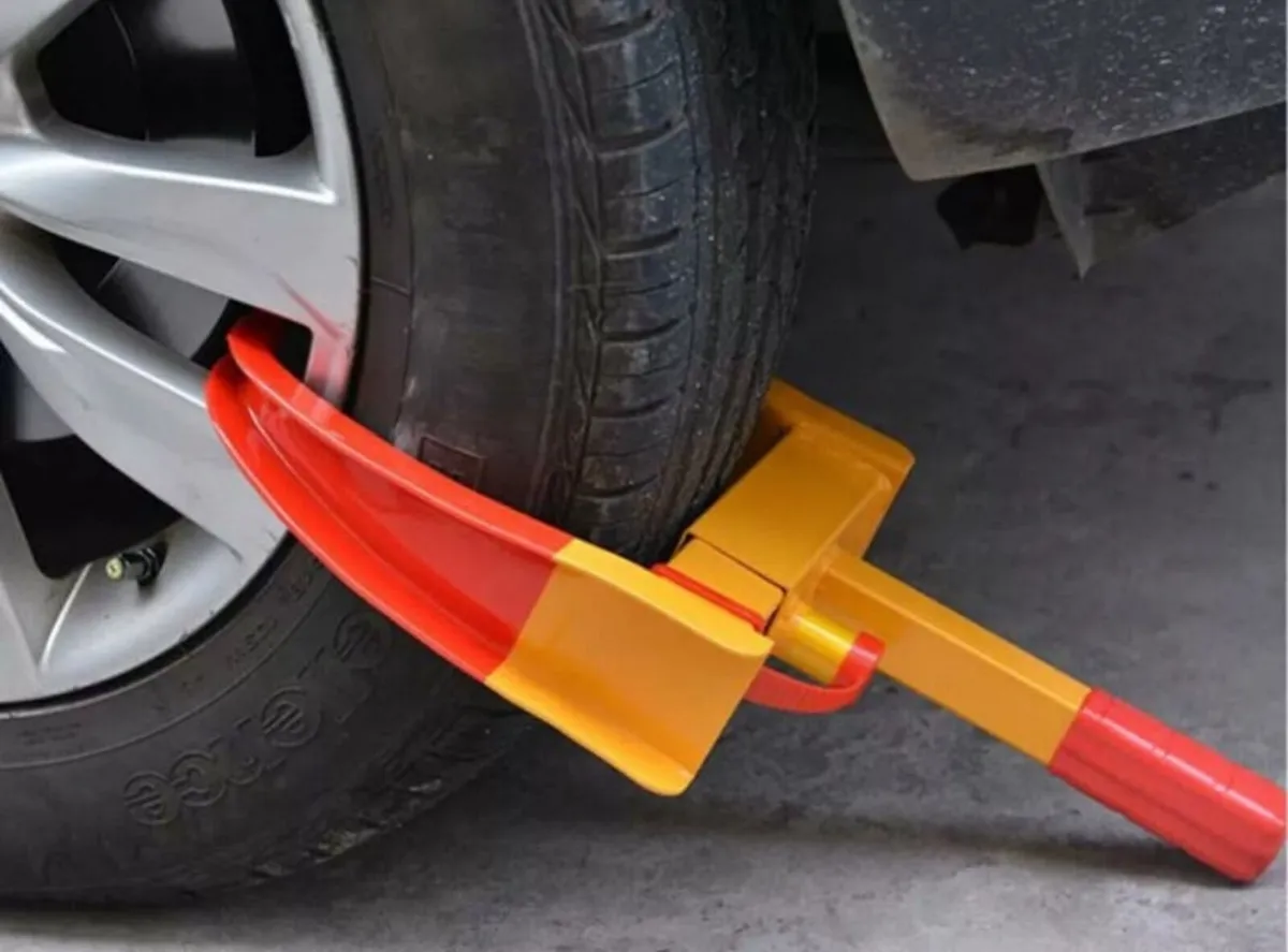 New Security Wheel Clamp 2 Key Anti-Theft Lock - Image 3