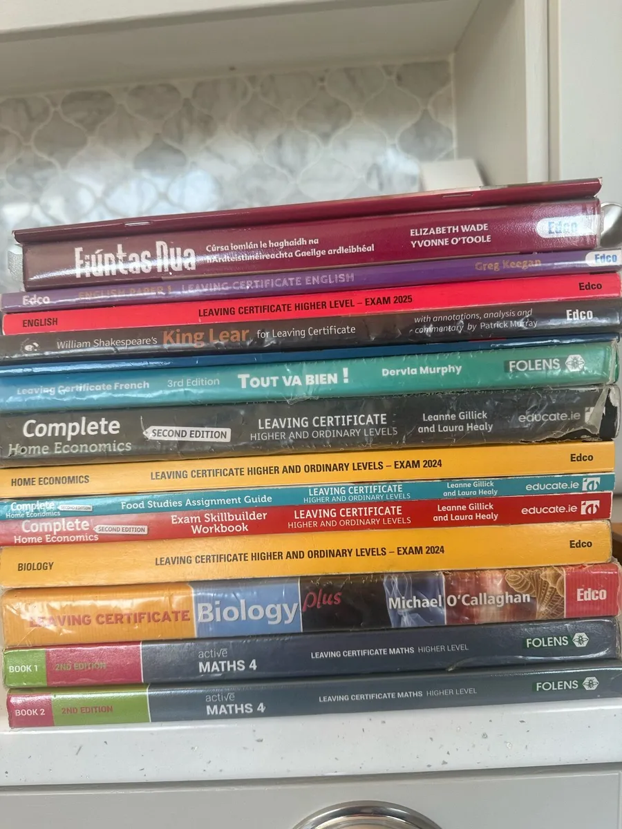 Leaving Cert Text Books - Image 1