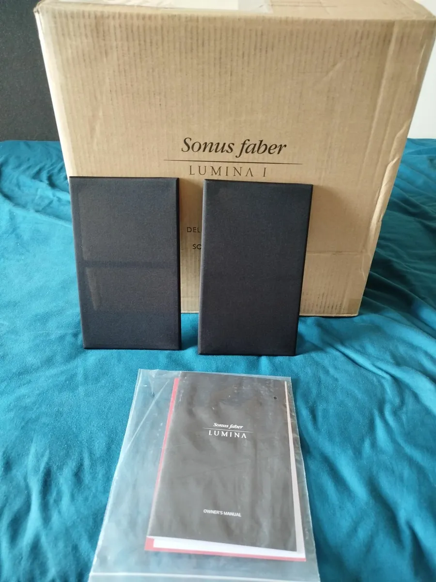 Sonus faber Lumina I walnut pair Italy brand speak - Image 2