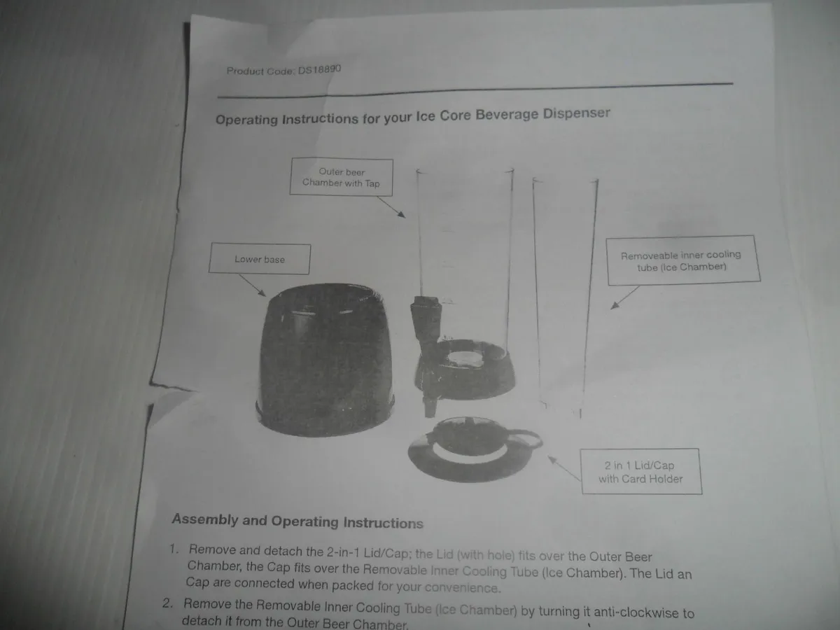 ice core beverage dispenser - Image 2