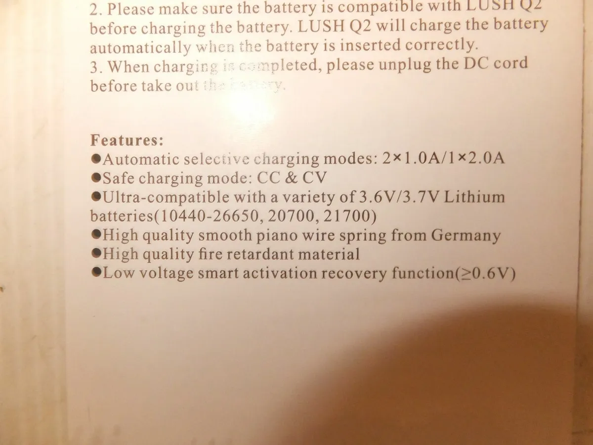 Charger for 3.7V Rechargeable Li-Ion Battery - Image 2
