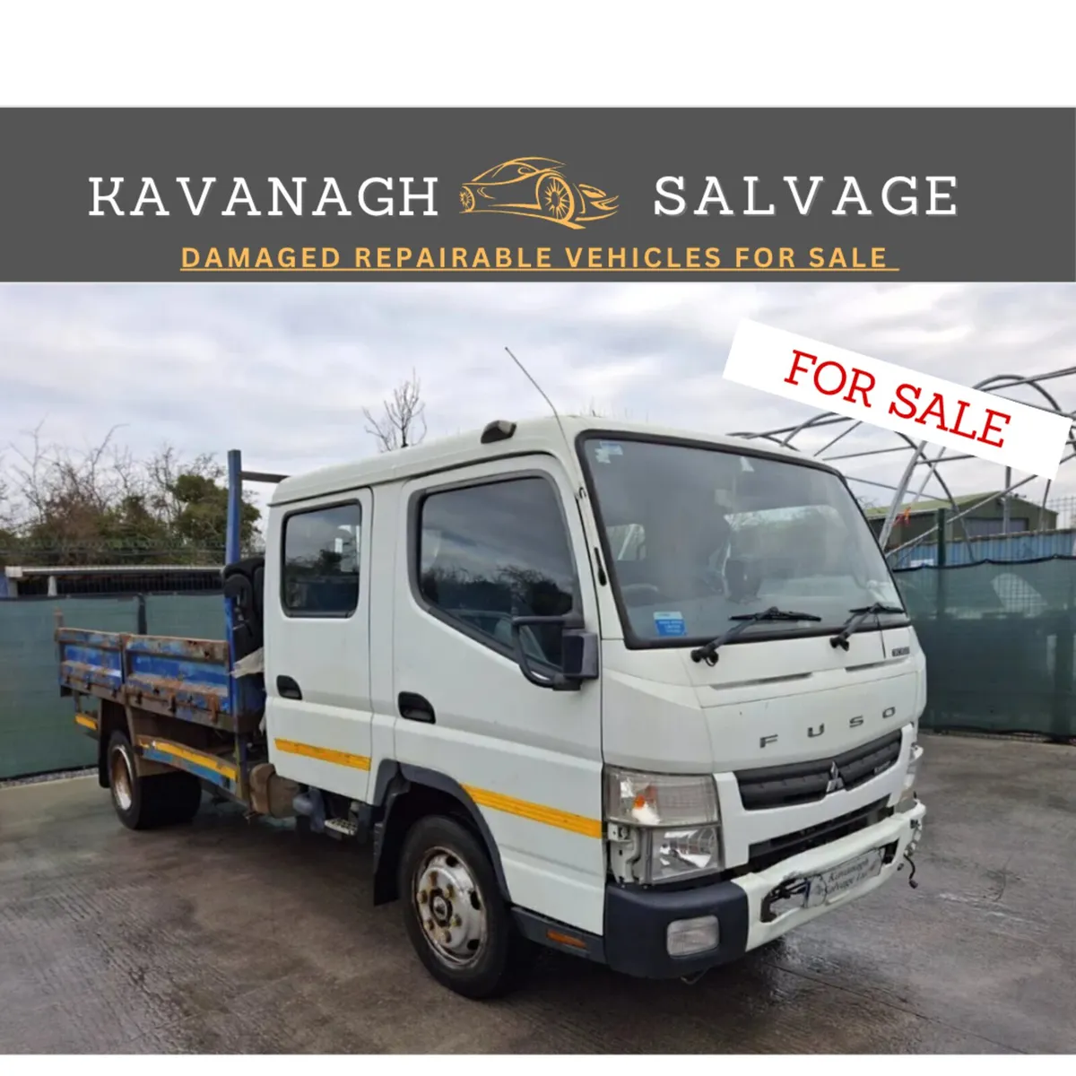 2012 Mitsubishi Canter Crew Cab Tipper - Image 1