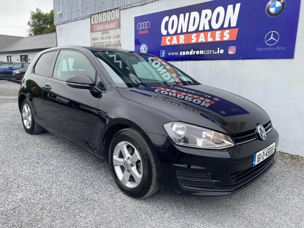 2016 VOLKSWAGEN GOLF 1.6 TDI VAN !!  NO VAT !! - Image 2