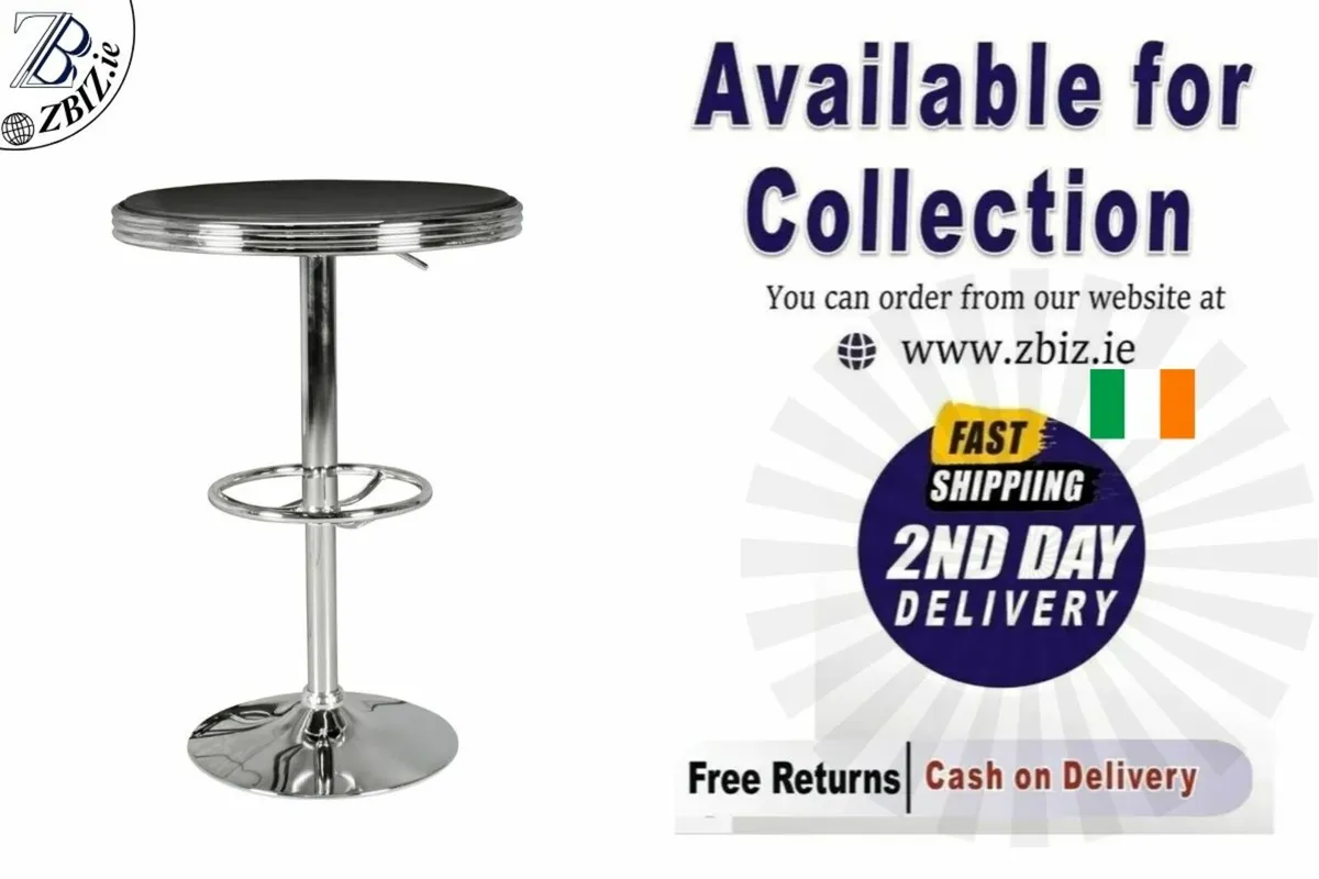 Leather Adjustable Tabletop with Built-in Footrest - Image 1