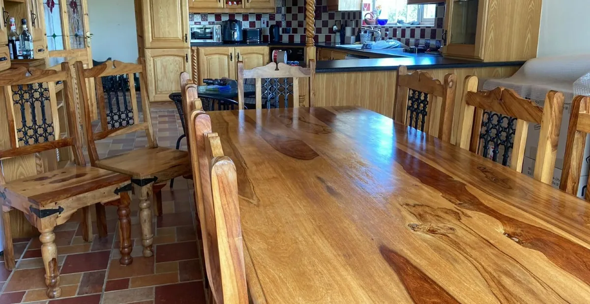 Dining table and chairs - Image 2