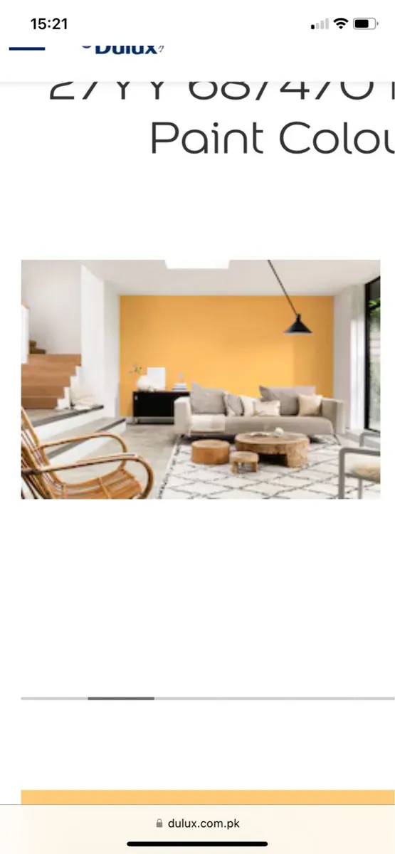 Dulux Weathershield Masonry Paint Gold - Image 4
