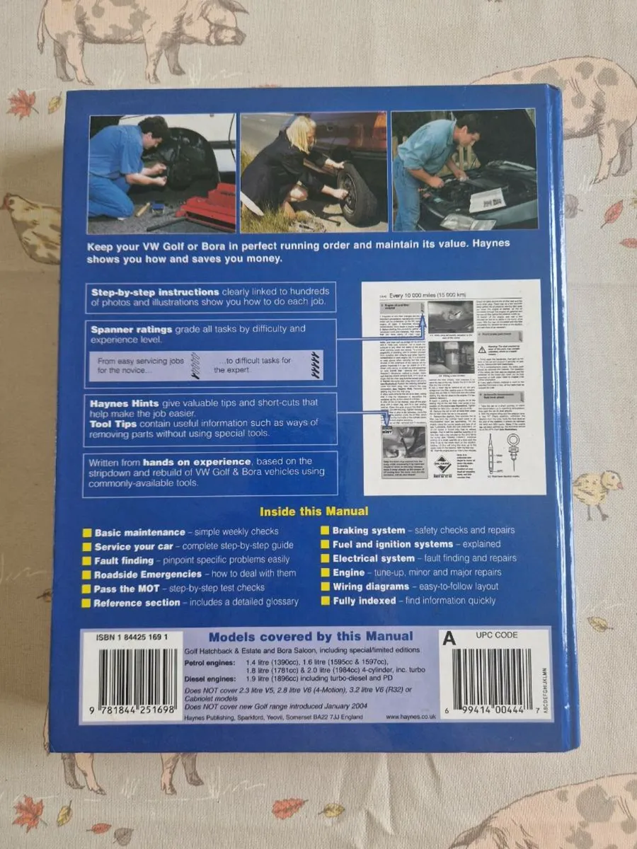 Golf & Bora Haynes manual - Image 2