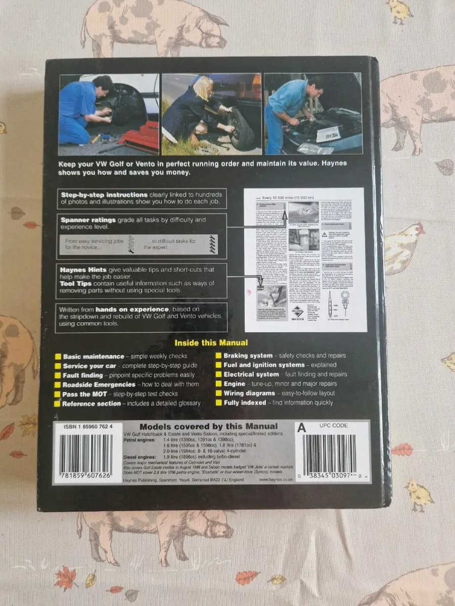 Golf & Vento Haynes manual - Image 2