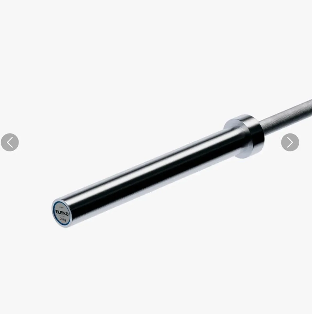 Eleiko XF 20KG Barbell - Image 2