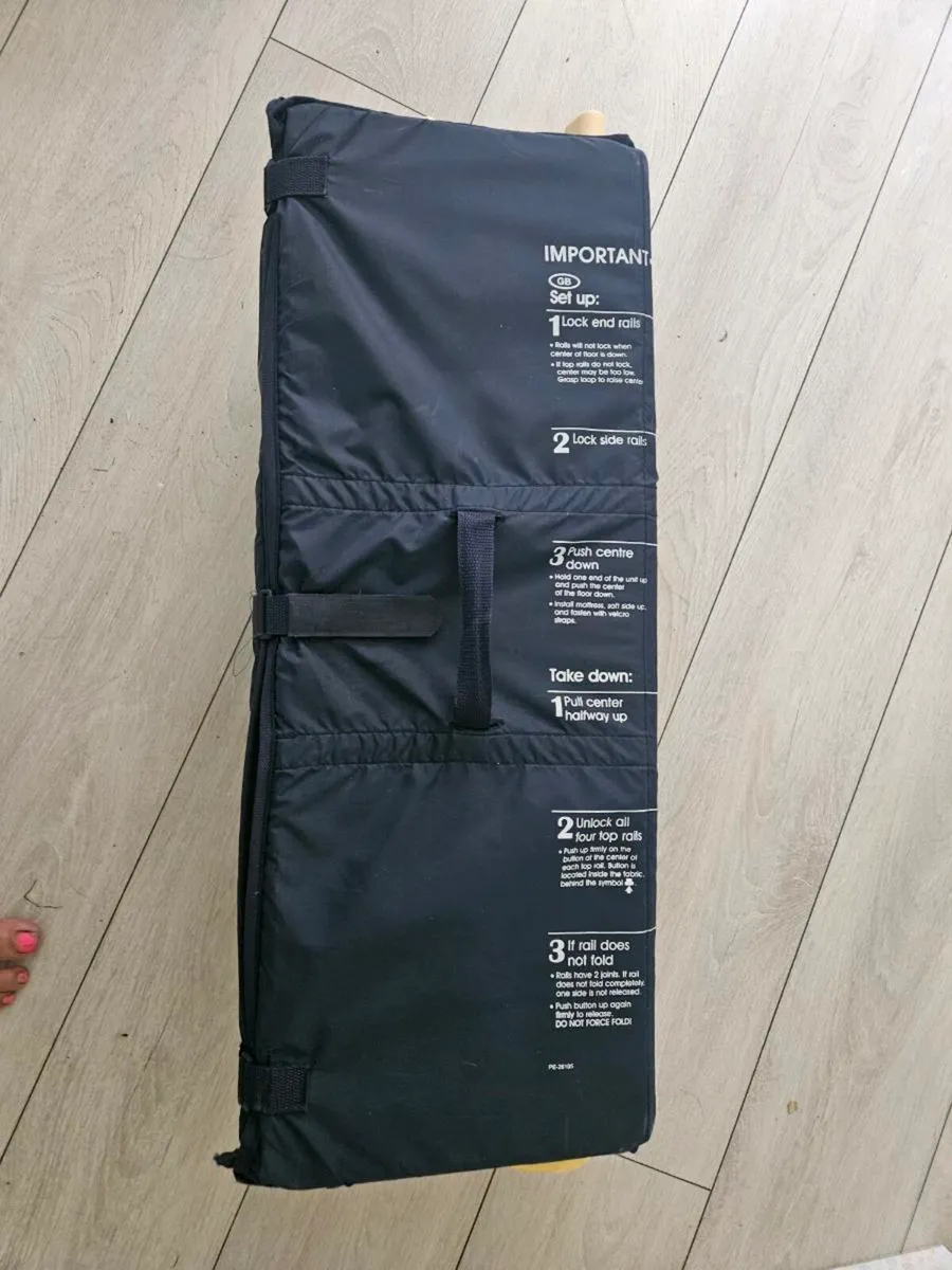 Travel Cot - Image 3