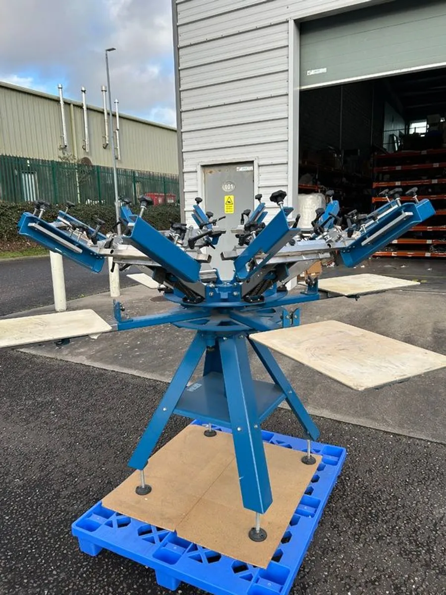 6 Colour Manual Screen Printer - Image 1