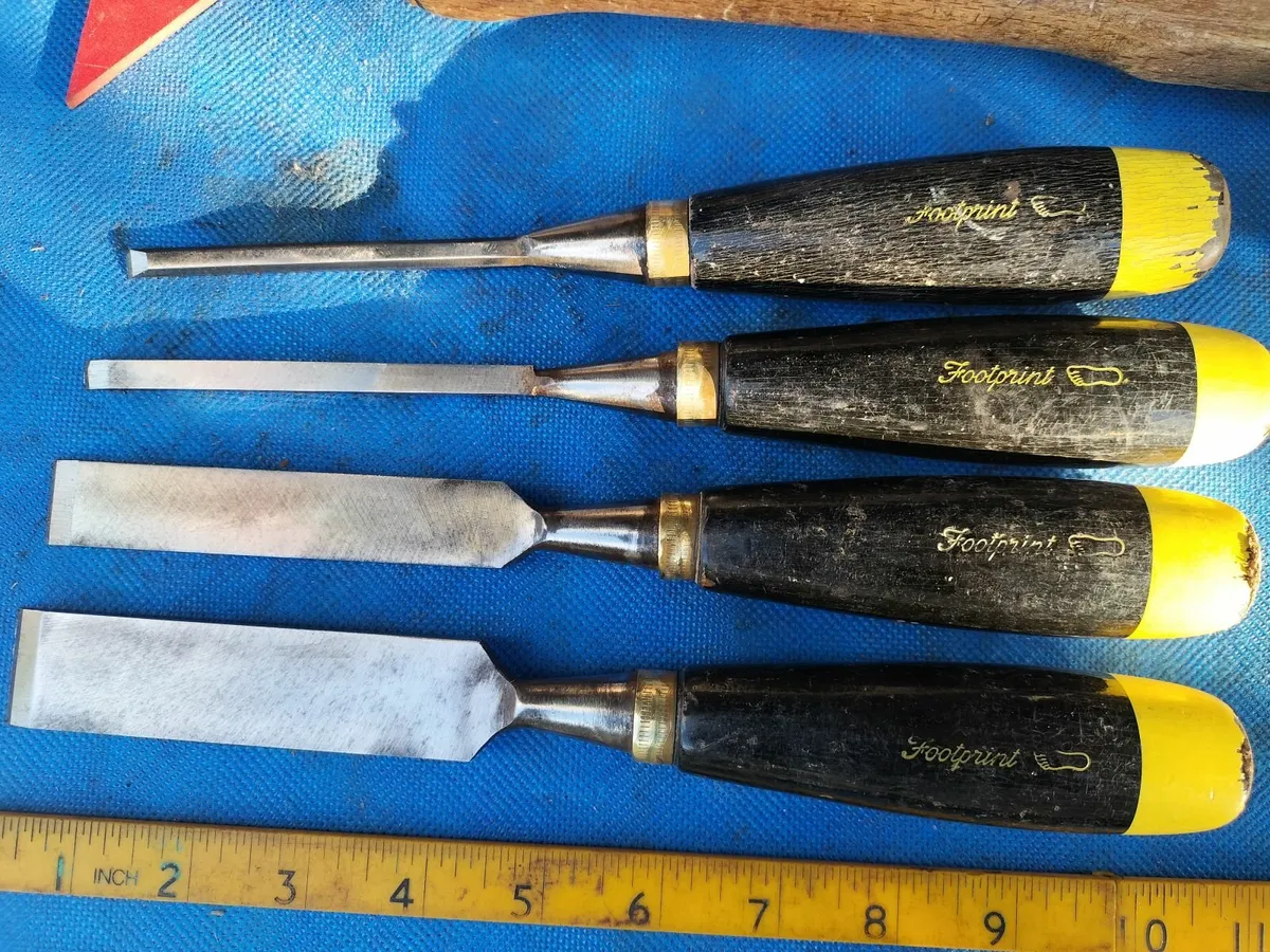 4 Chisels by Footprint - Image 3