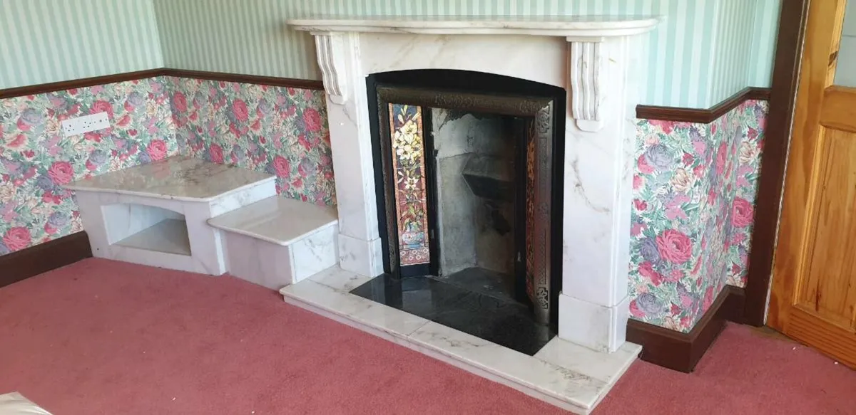 Marble Fireplace - Image 1