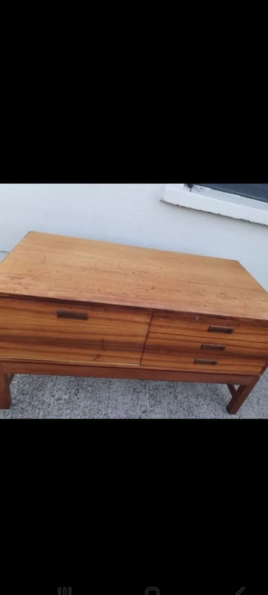 mid century teak sideboard alfred cox 1985 - Image 4