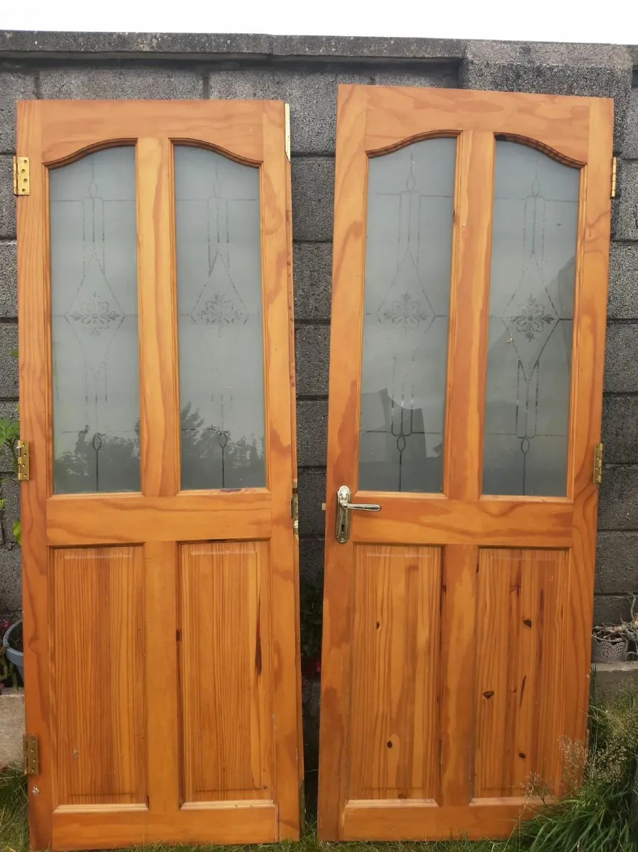 Door (interior, 1 x double, 1 x single) - Image 1