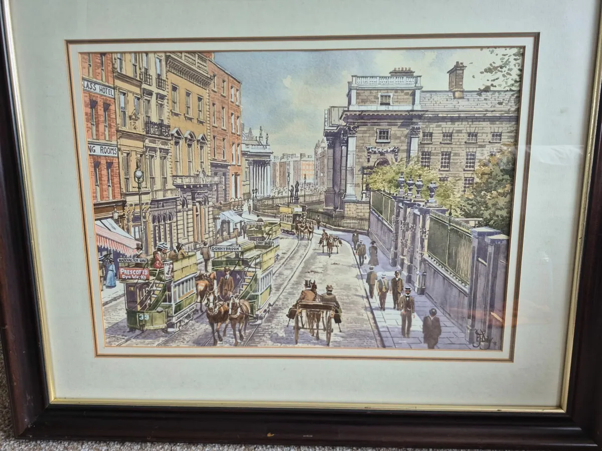 Framed Watercolours - Image 1