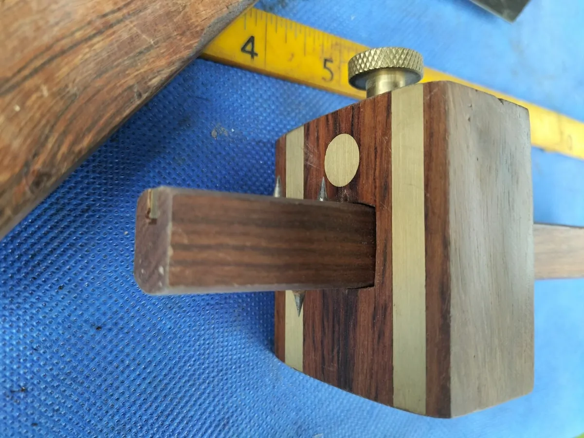 Carpenters Mortice Gauge & Bevel - Image 2