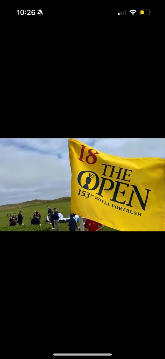 Sunday Open Championship ticket