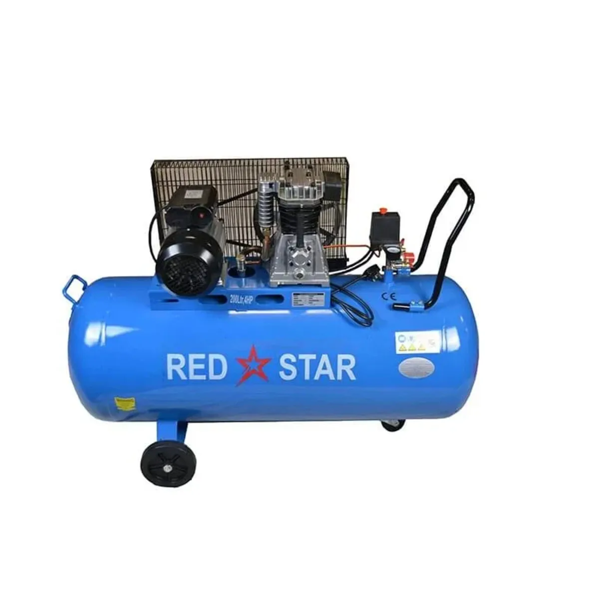 RED STAR Portable Air Compressor – 200L 4.0HP