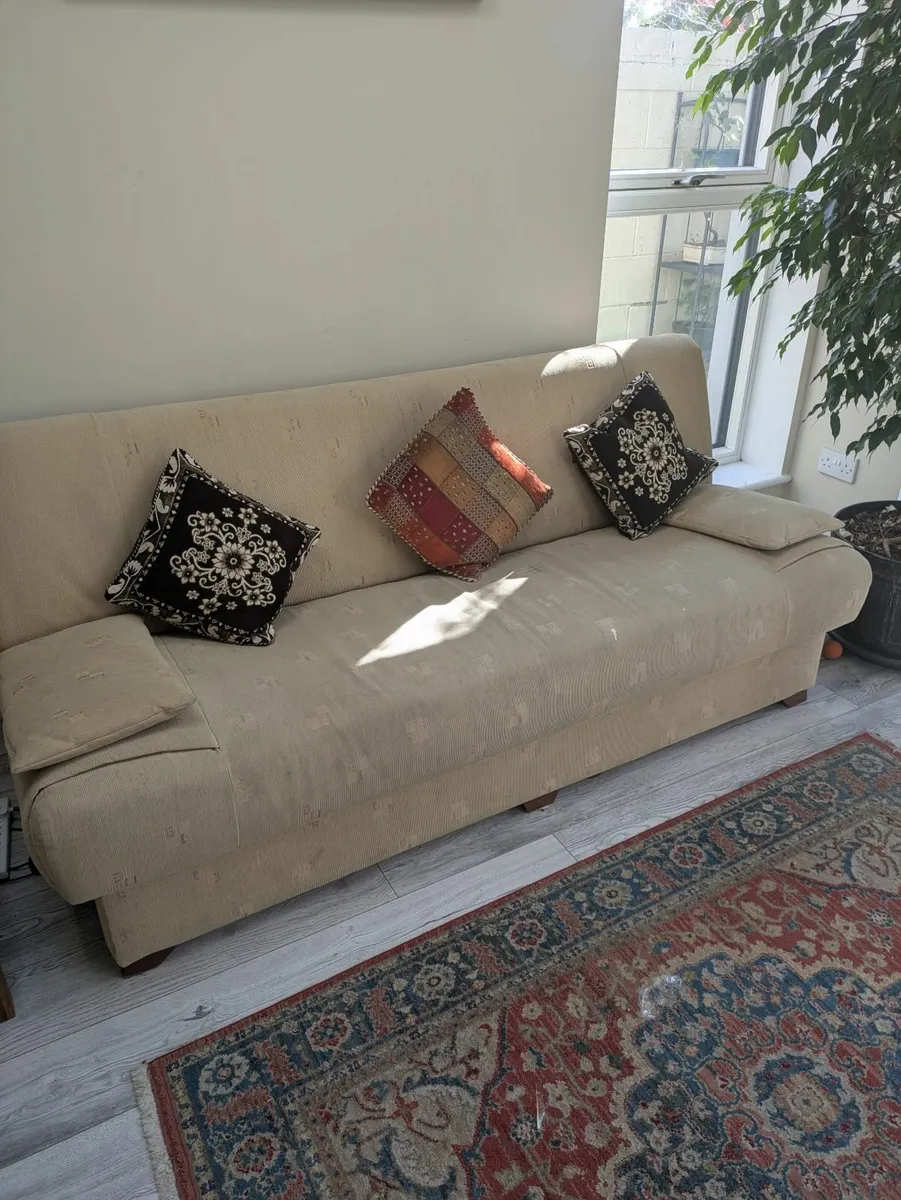 Sofa Bed, Couch storage - Image 2