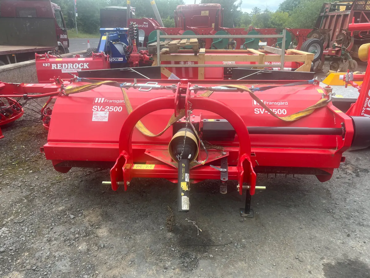 Ex Demo Fransgard SV2500 Swath Wilter - Image 2