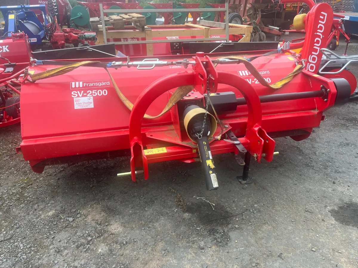 Ex Demo Fransgard SV2500 Swath Wilter - Image 3