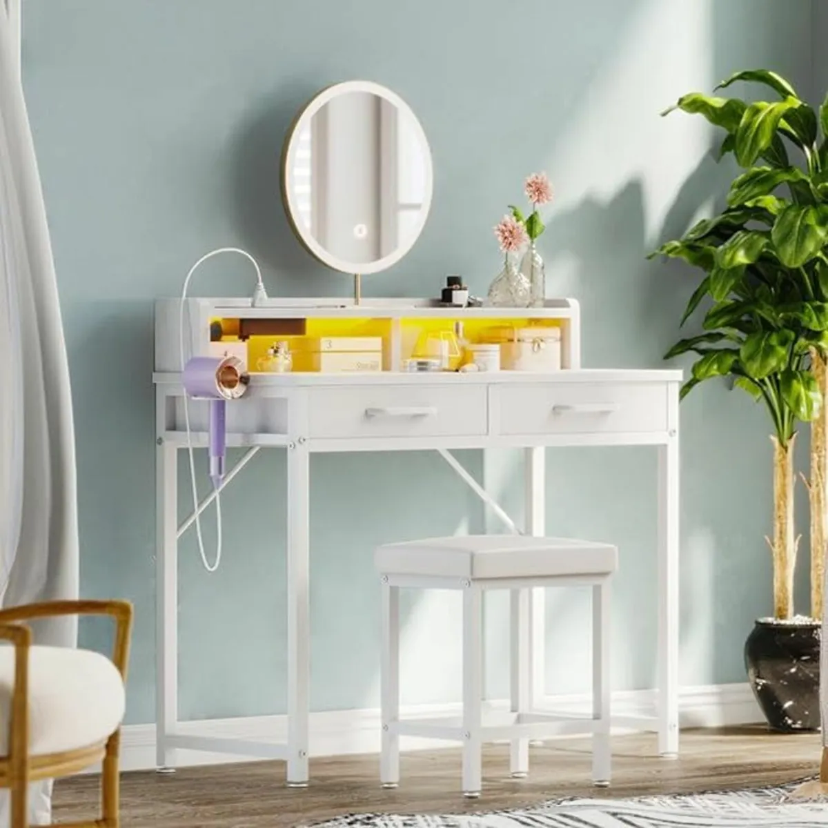 Dressing Table LED Lights Adjustable Brightness - Image 4