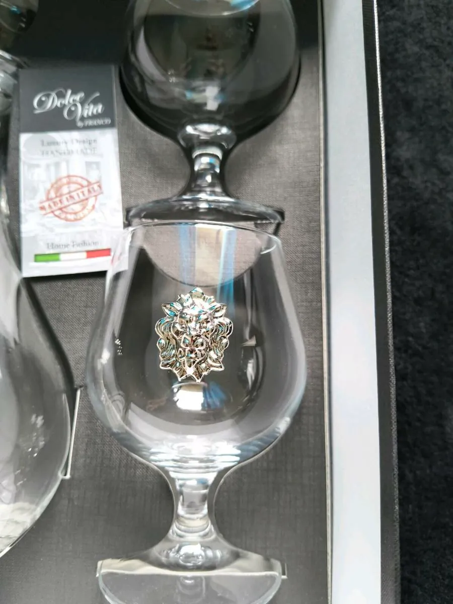 Luxury Handmade Crystal Set Made in Italy - Image 2