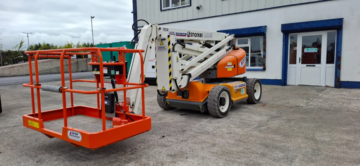 Snorkel A46JE Electric Boom Lift / Cherrypicker - Image 2