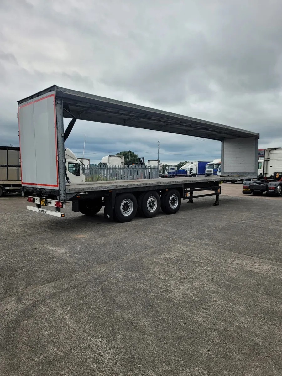 Schmitz Curtainsider 4.2 high  galvanised chassis - Image 1