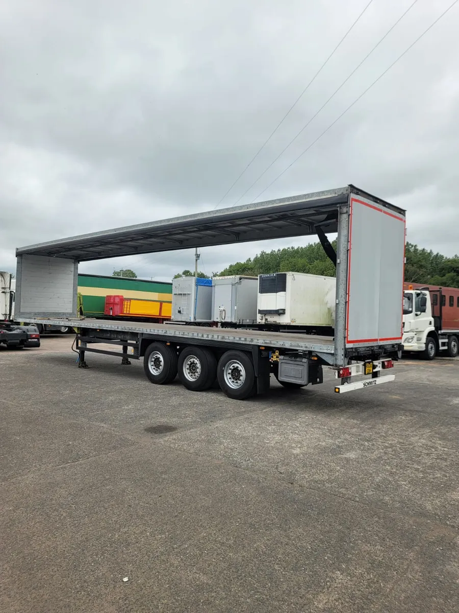 Schmitz Curtainsider 4.2 high  galvanised chassis - Image 2