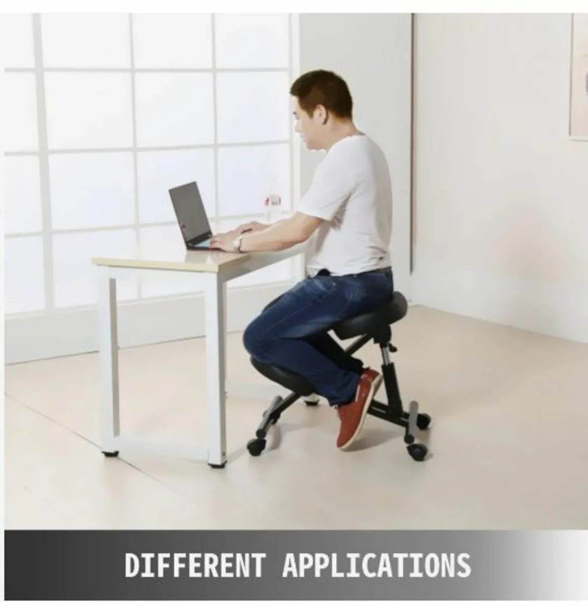 Kneeling Chair Ergonomic 250lbs Load - Image 2
