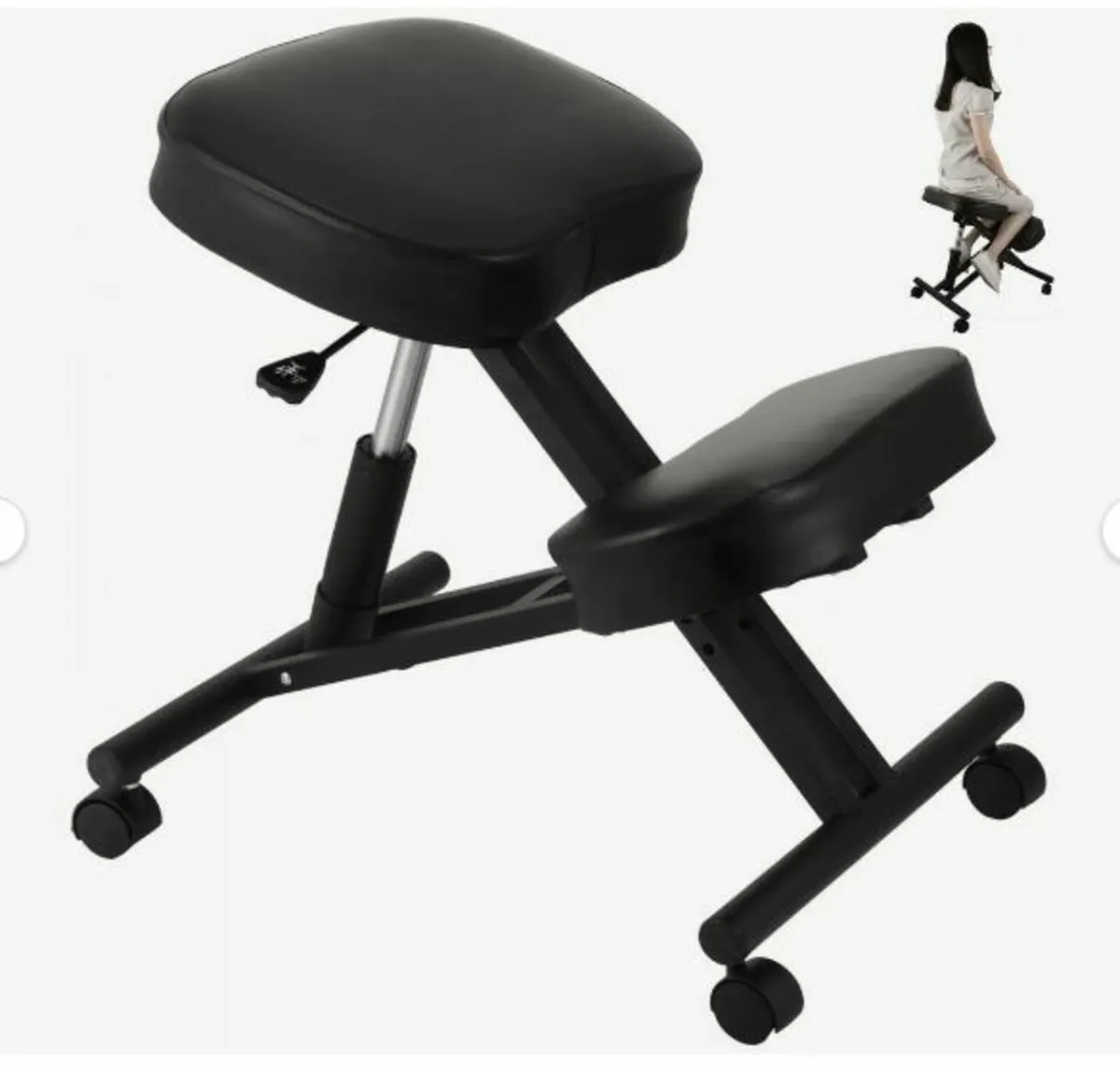 Kneeling Chair Ergonomic 250lbs Load - Image 3