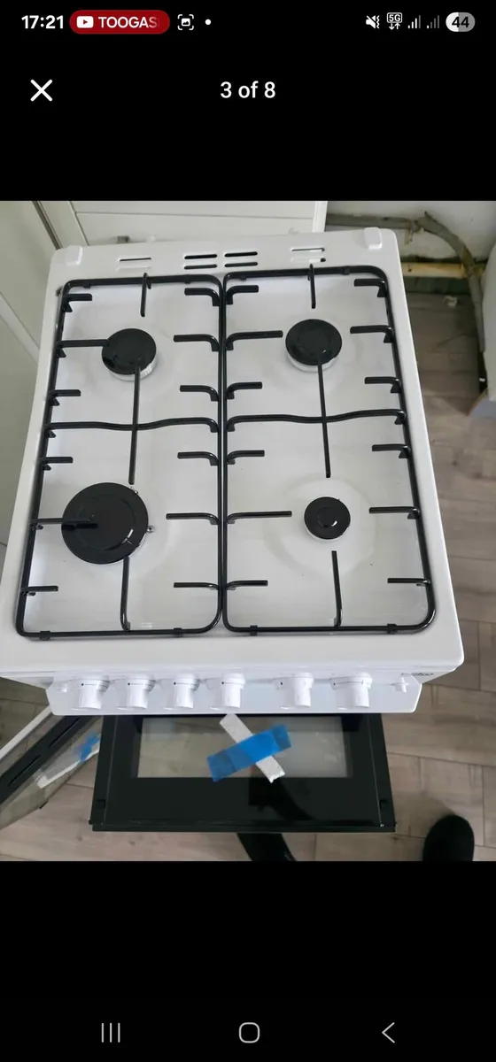 🔥 Brand New Beko 50cm Gas Cooker – White | €350 | - Image 3