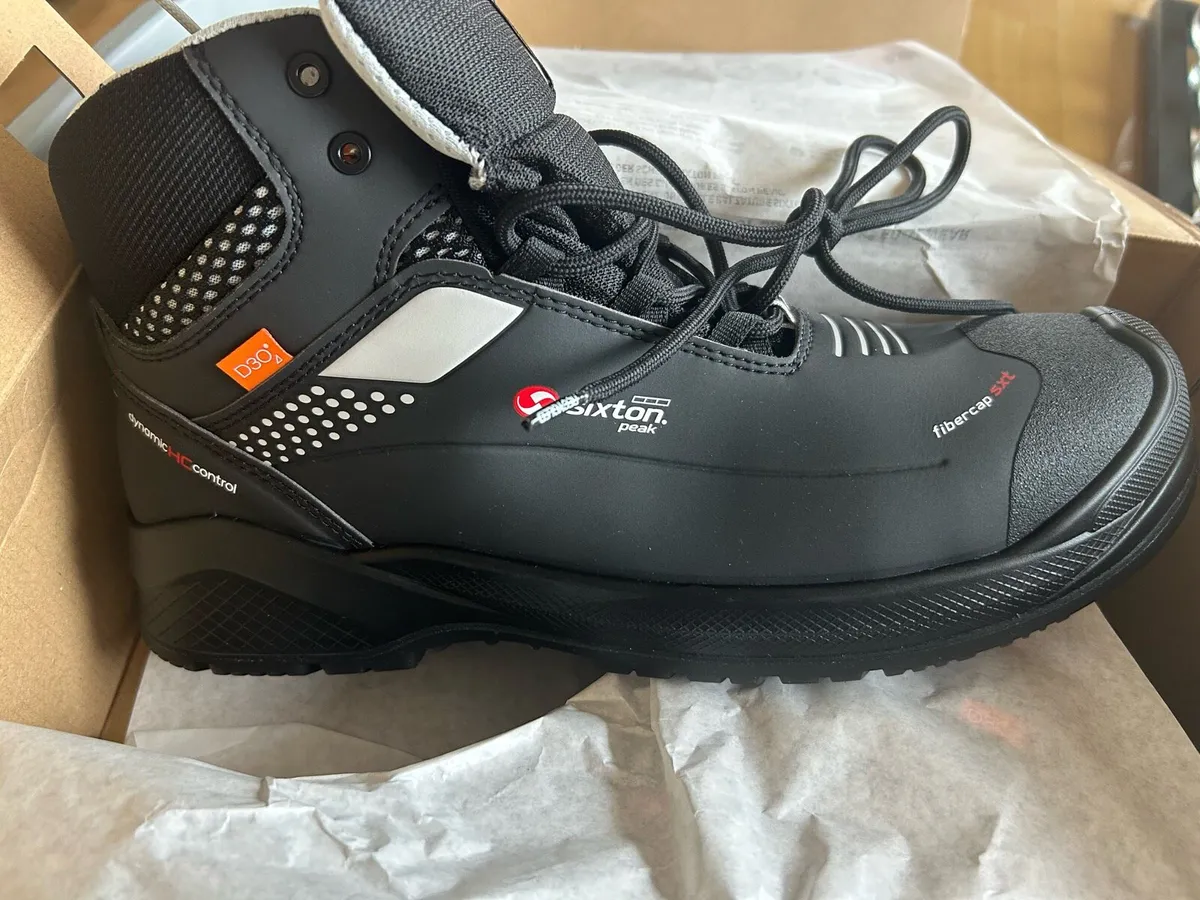 Mens steel toe boots - Image 2