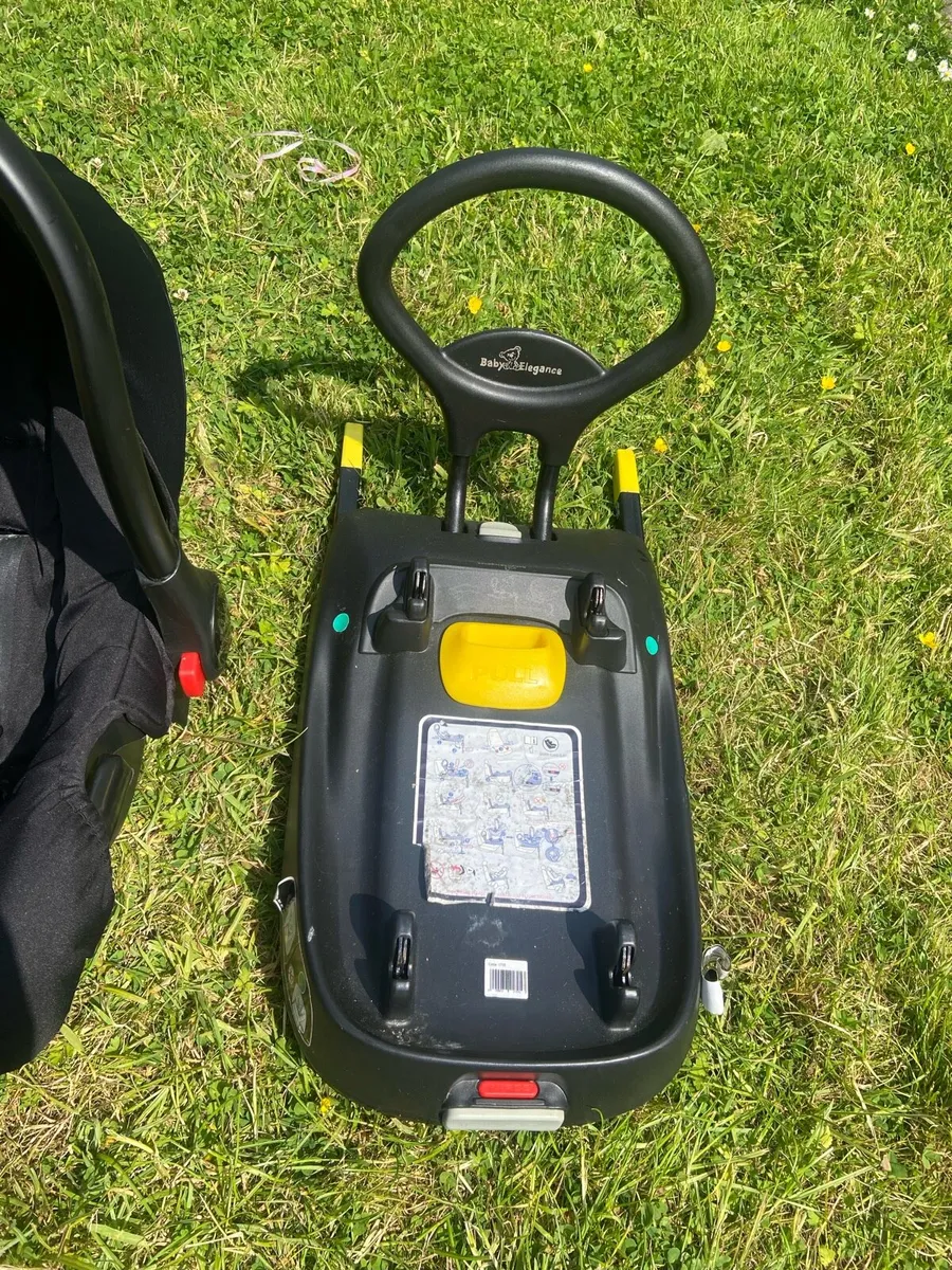 Baby elegance car chair & isofix base - Image 2