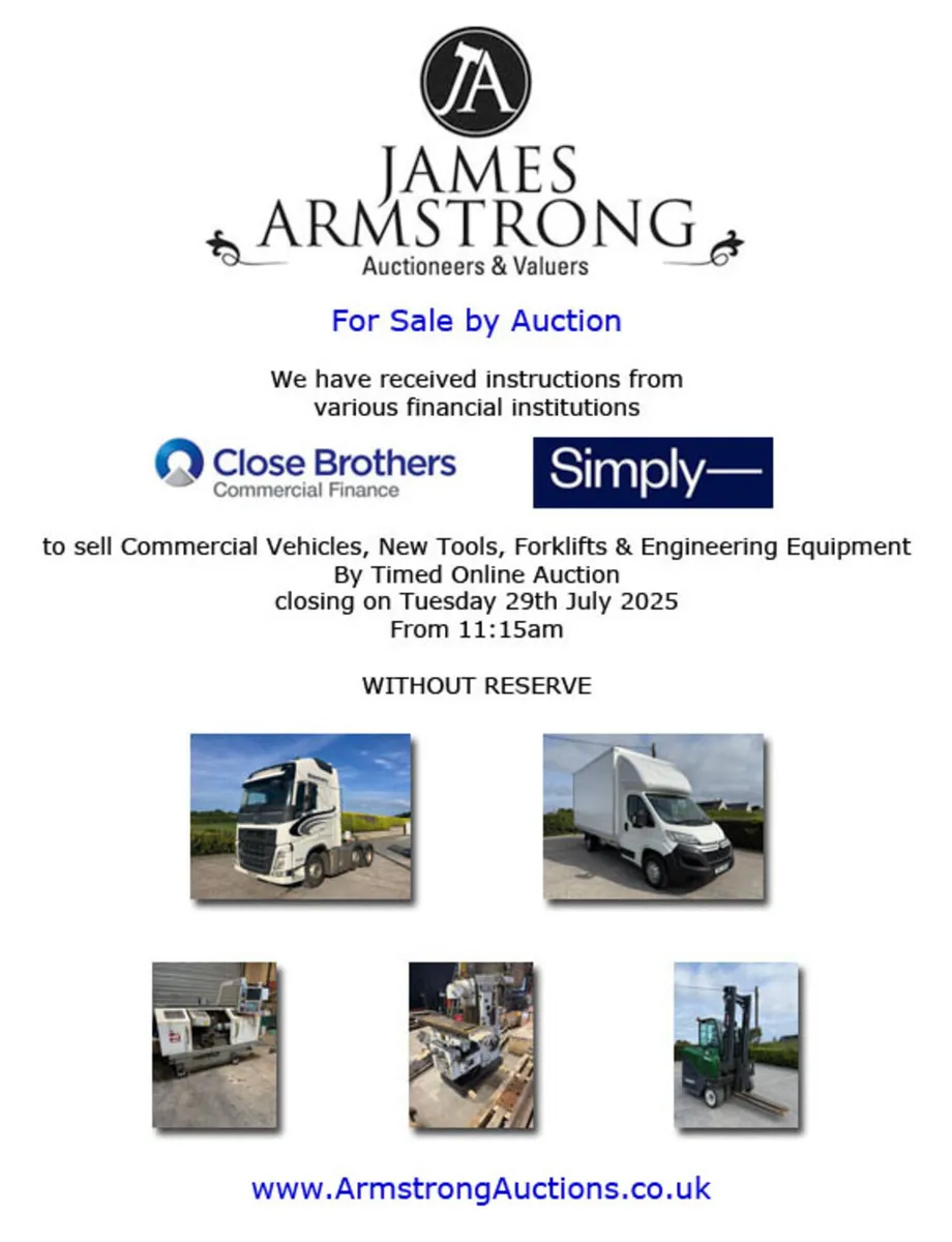 Timed Online Auction **Tuesday 29th July** - Image 1