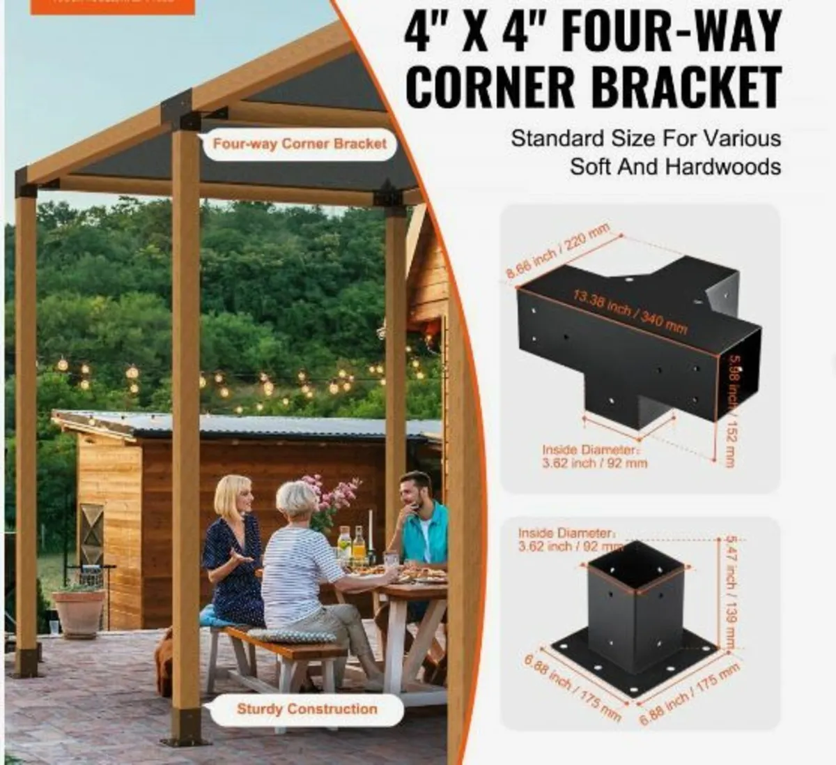 Pergola Bracket Kit - Image 1