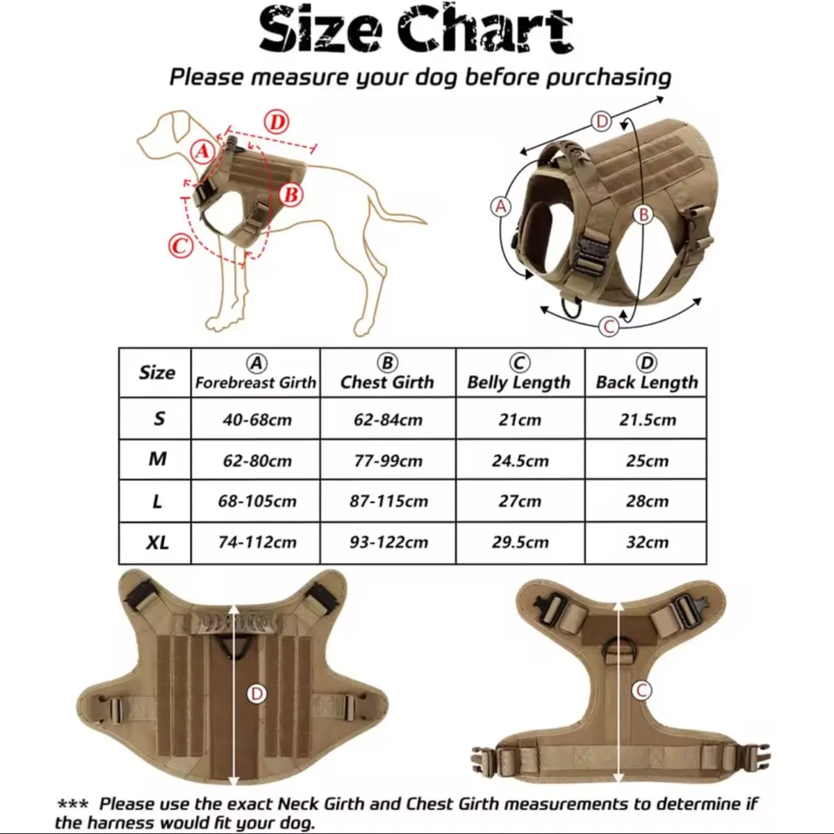 Military Dog Harness - Image 2