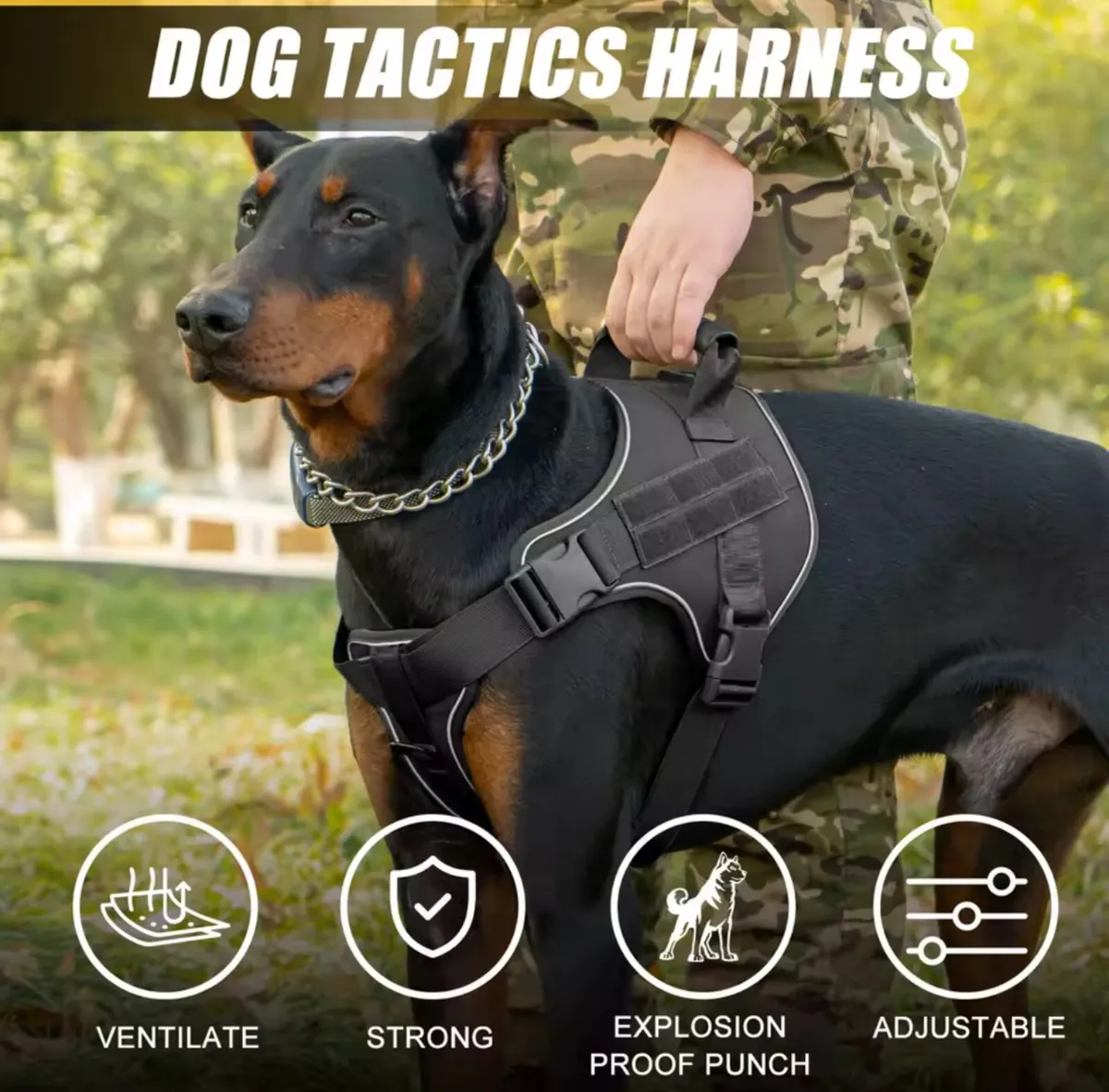 Military Dog Harness - Image 2