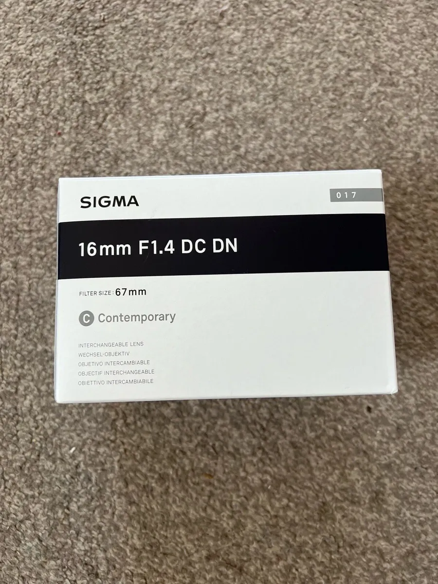 Sigma 16mm F1.4 Sony E Mount - Image 4