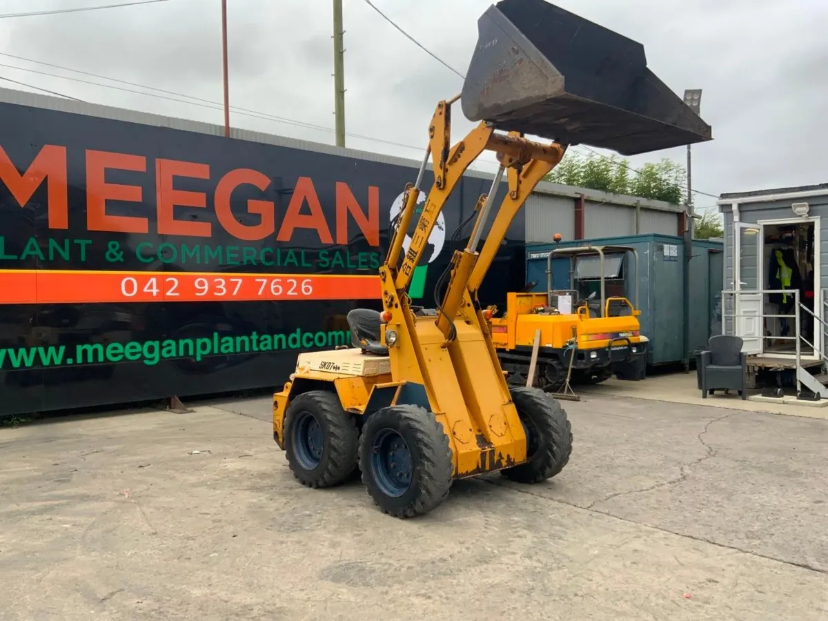 KOMATSU SK07 SKID STEER WHEELED LOADER. - Image 3