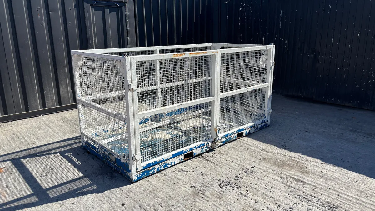 Conquip Material Cage to suit pallet forks - Image 1