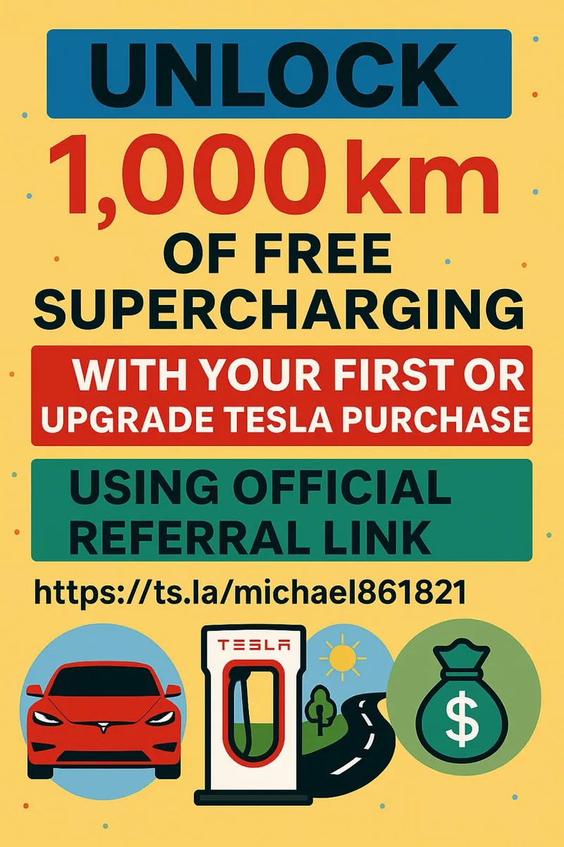 Free 1,000 km of Tesla Supercharging 🚗 - Image 2