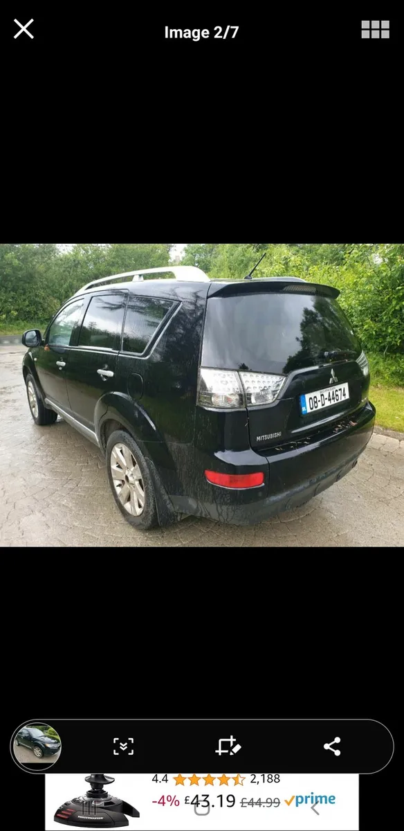 2008 mitsubishi outlander 2.0 TDI €800 - Image 2