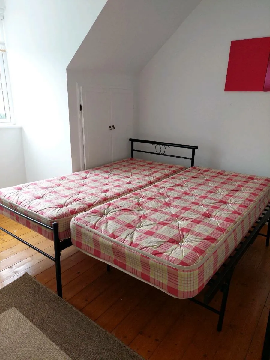 Single bed  and roll out bed - Image 3