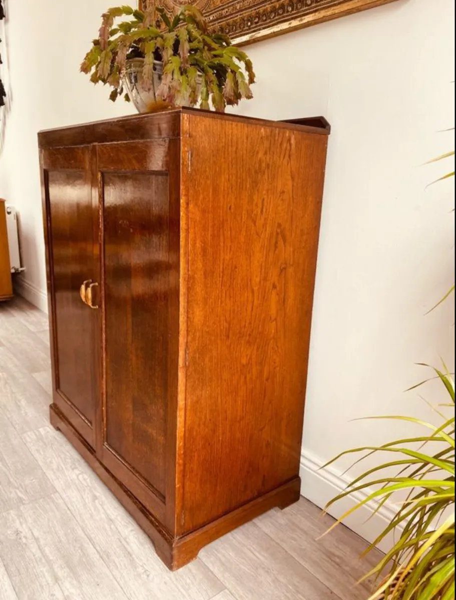 Vintage Cupboard Storage Linen Press - Image 3