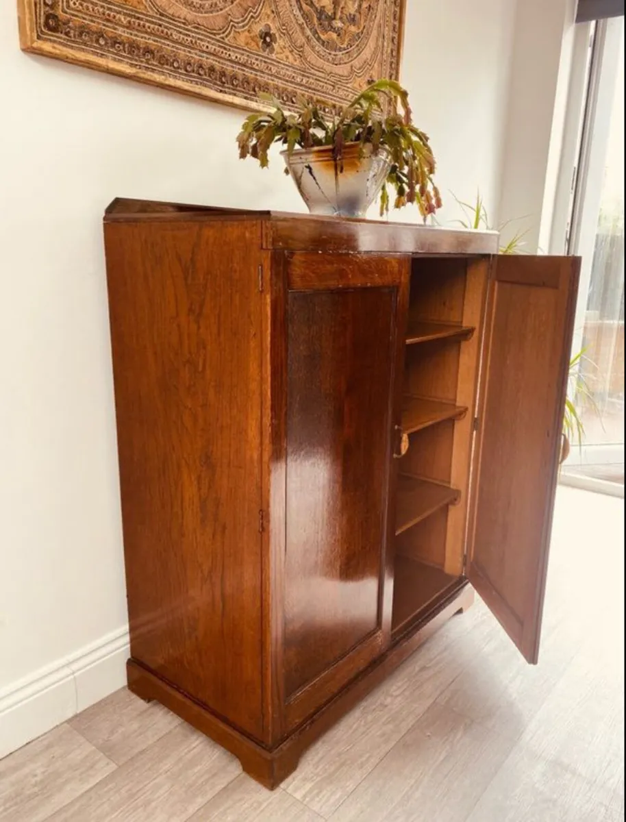 Vintage Cupboard Storage Linen Press - Image 4